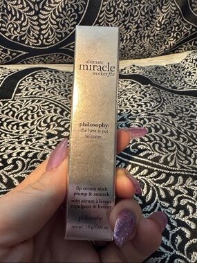 Philosophy Ultimate Miracle Worker Fix Lip Serum Stick - Silver Packaging
